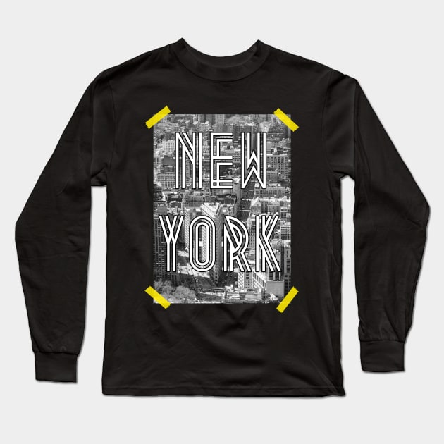 New York photo sticker or print? Long Sleeve T-Shirt by astaisaseller